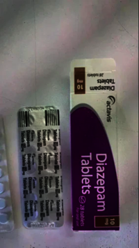 Valium Tablets 10mg 28 Tablets - Recommended For: Doctor
