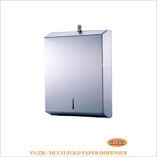 सिल्वर एसएस पेपर नैपकिन डिस्पेंसर