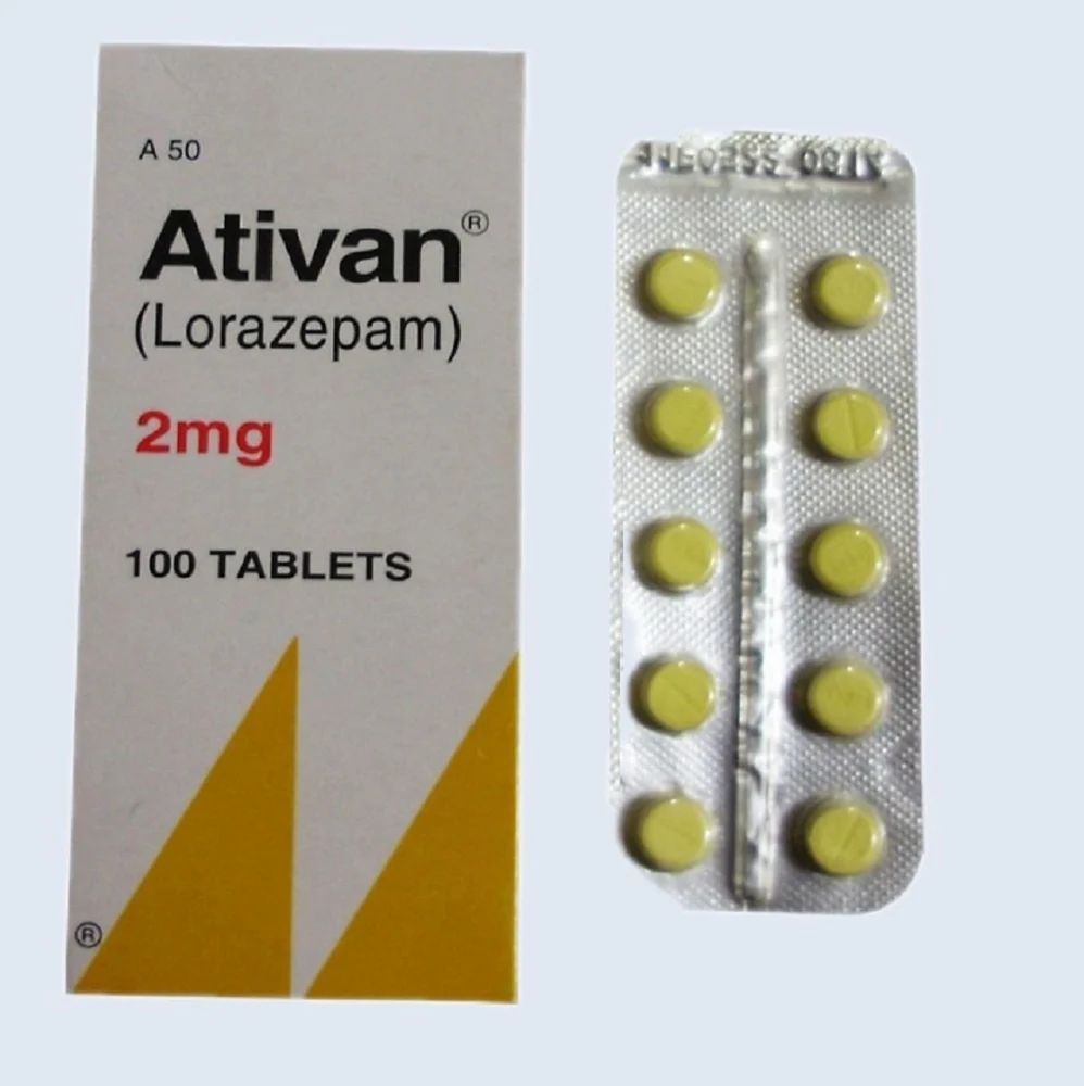 Ativan 2mg Lorezepam Tablets