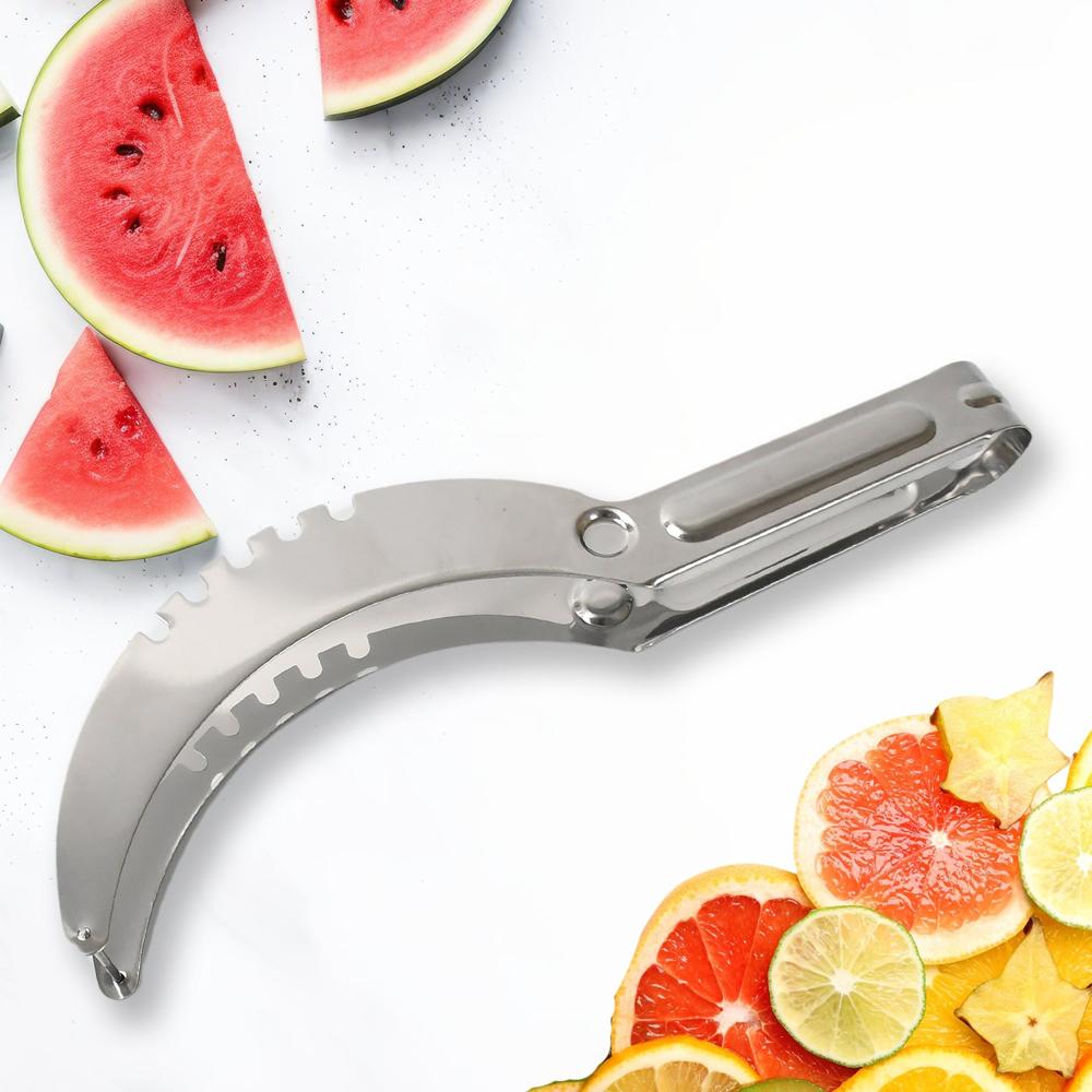 3-in-1 Watermelon Knife Set Cantaloupe Slicer, Corer & Fruit Cutter - Application: As Per Product Requirement