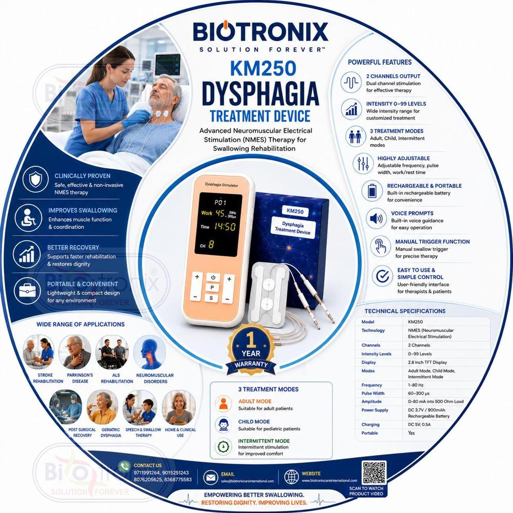 Dysphagia Stimulator for Swallowing Rehabilitation