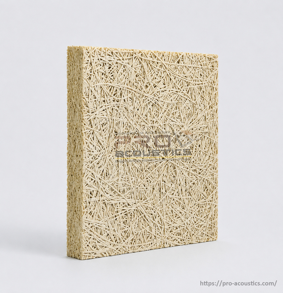 Auditorium Wood Wool Board Fabric Wrapped panel