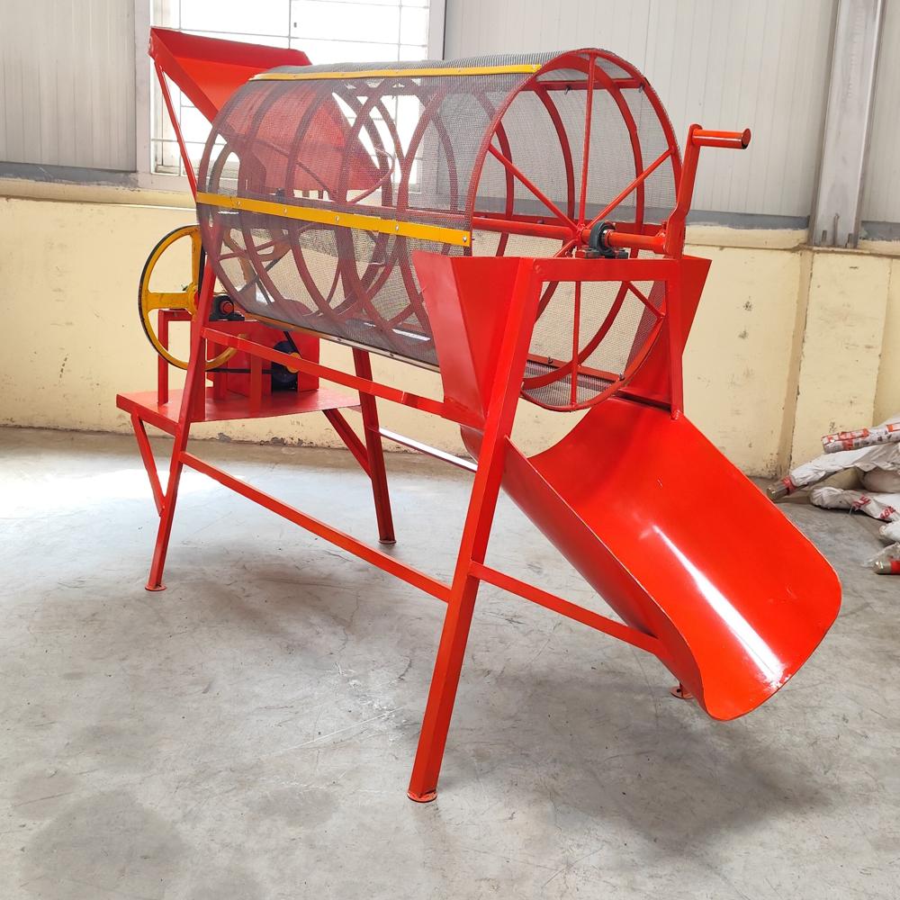 Sand Screening Machine - Color: Red/orange