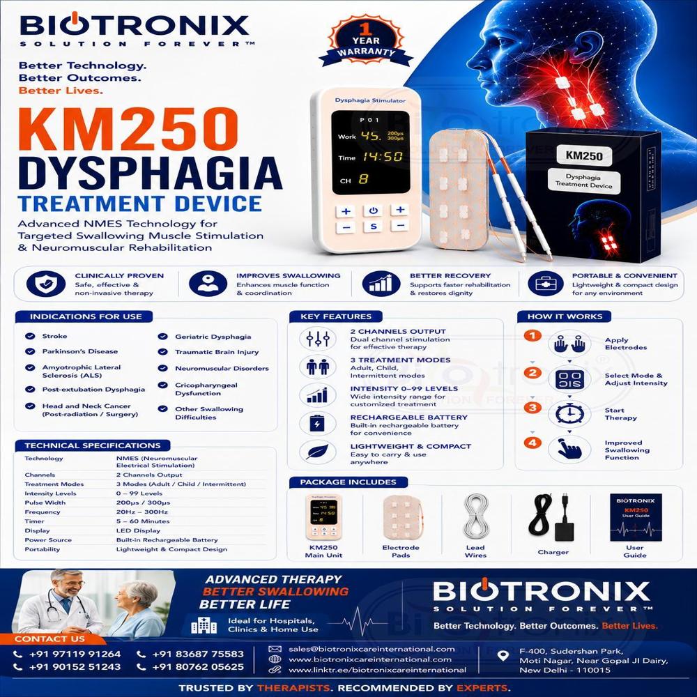 Digital Dysphagia Treatment Therapy Device