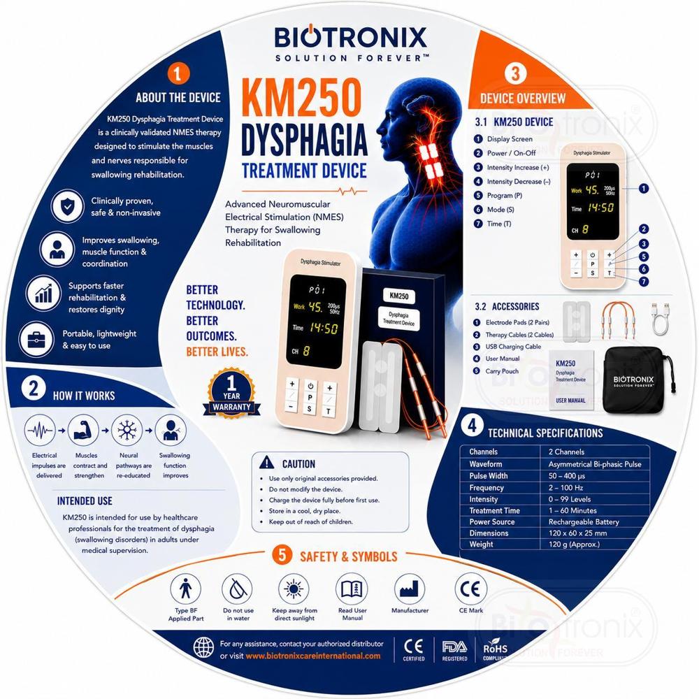 Digital Dysphagia Treatment Therapy Device