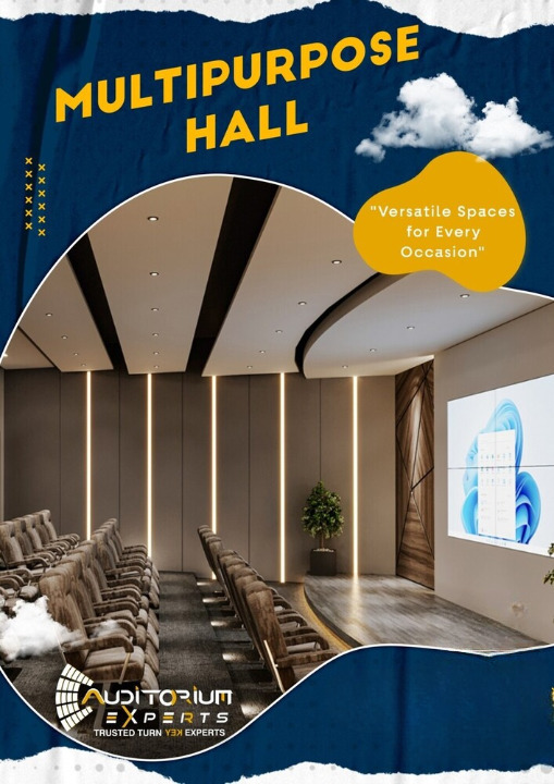 Multipurpose Hall Interior Designing Service