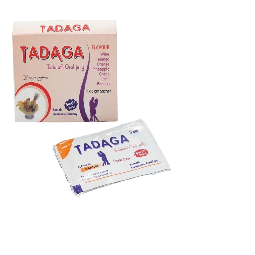 Tadaga Oral Jelly - Ingredients: Tadalafil