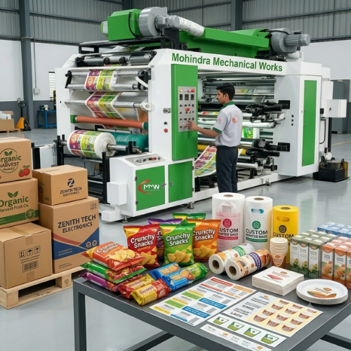Flexo Printing Machines - Capacity: 6 Ton/day