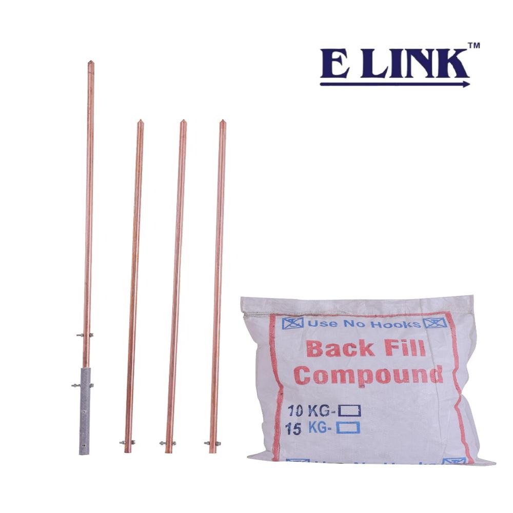 SOLAR KIT 16.8 / 0.1 & LA ( SINGLE SINGLE FRP / ,BAG 15KG (30-50 m )