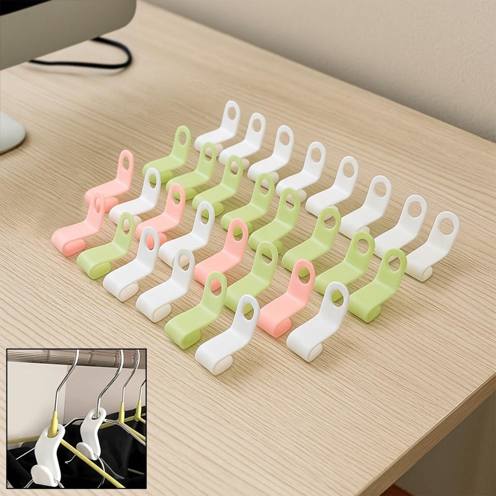 Multi-Color Hanger Connector Hooks (30 Pc) - Application: As Per Product Requirement