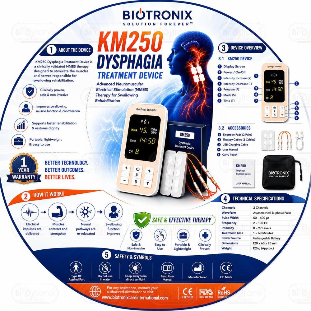 NMES Dysphagia Therapy Machine for Swallowing