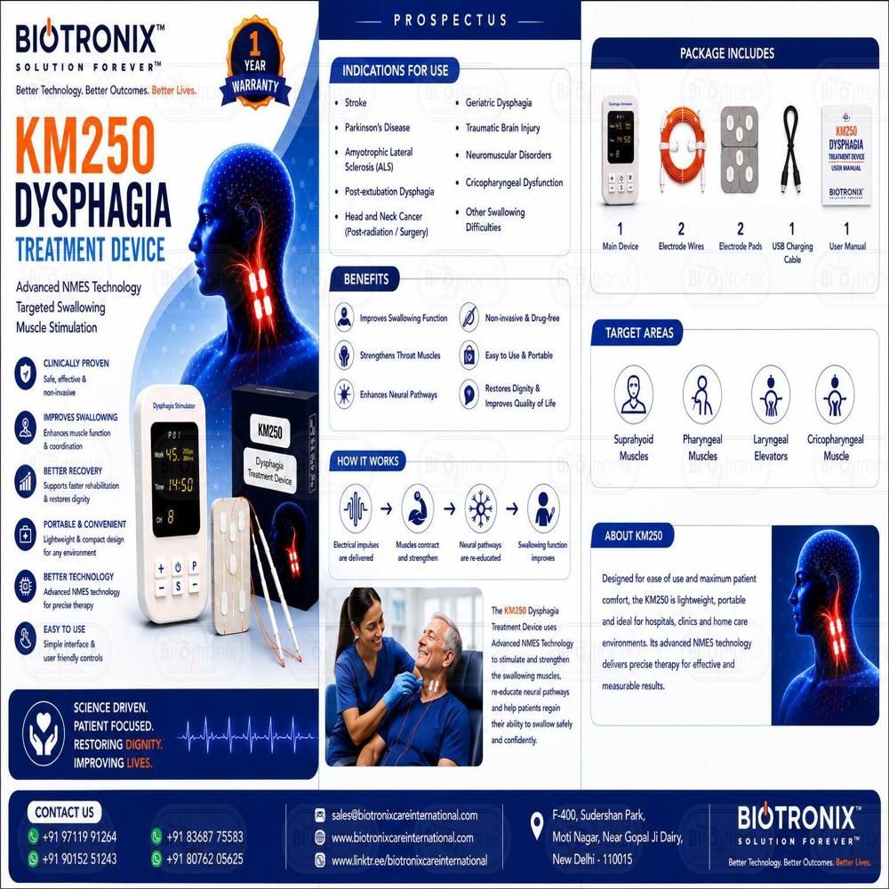 NMES Dysphagia Therapy Machine for Swallowing