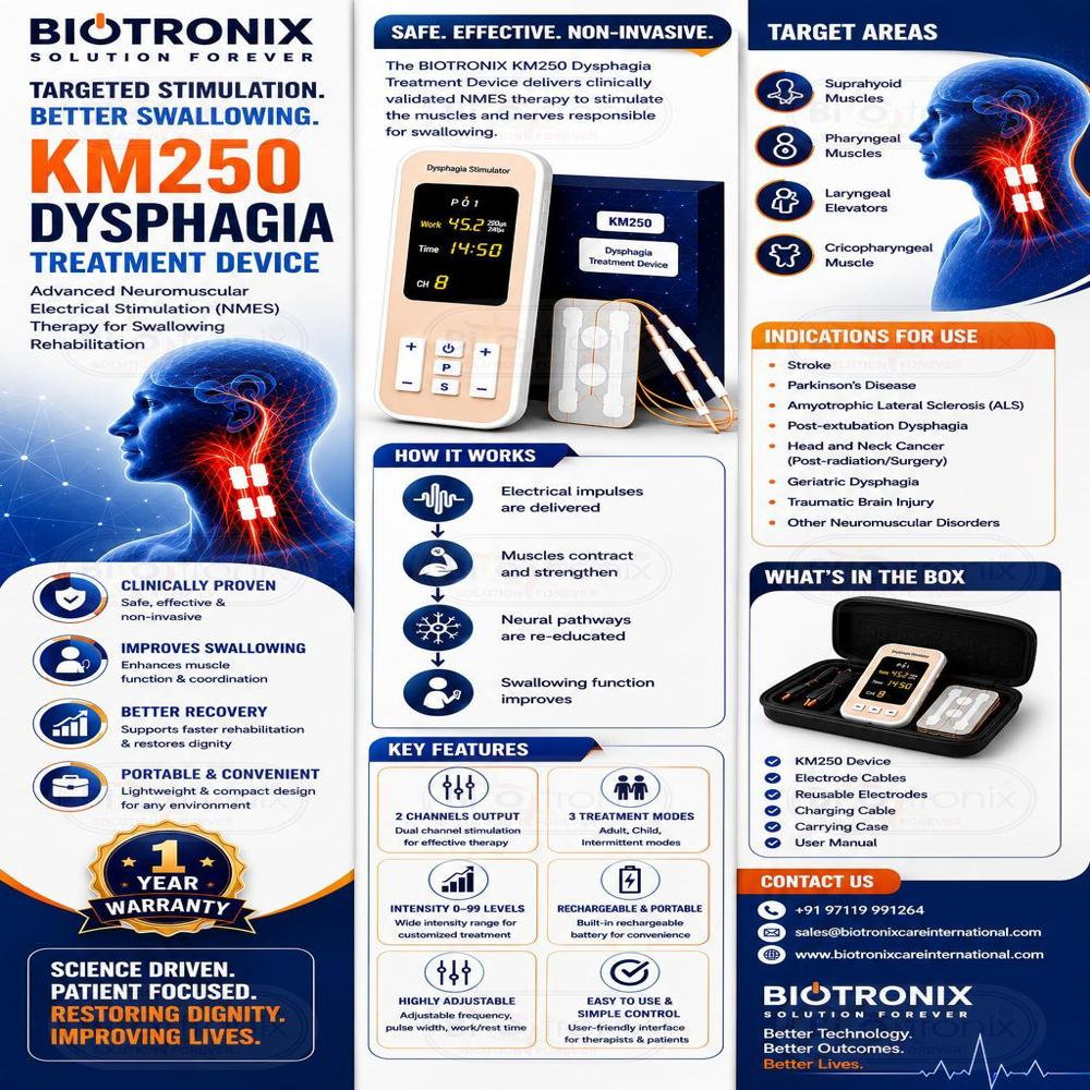 NMES Dysphagia Therapy Machine for Swallowing