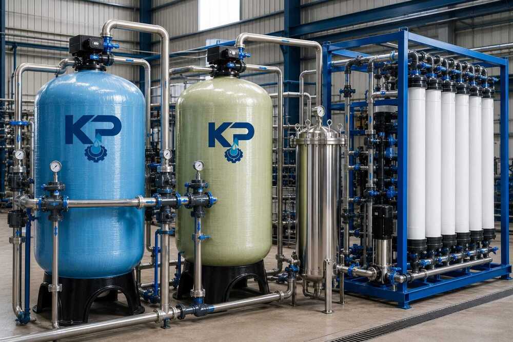 Industrial Filtration System (Sand Filter, Activated Carbon Filter & Ultrafiltration System)