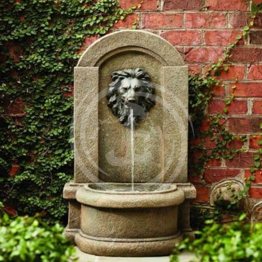 LION FACE  FOUNTAIN WALL IN FRP