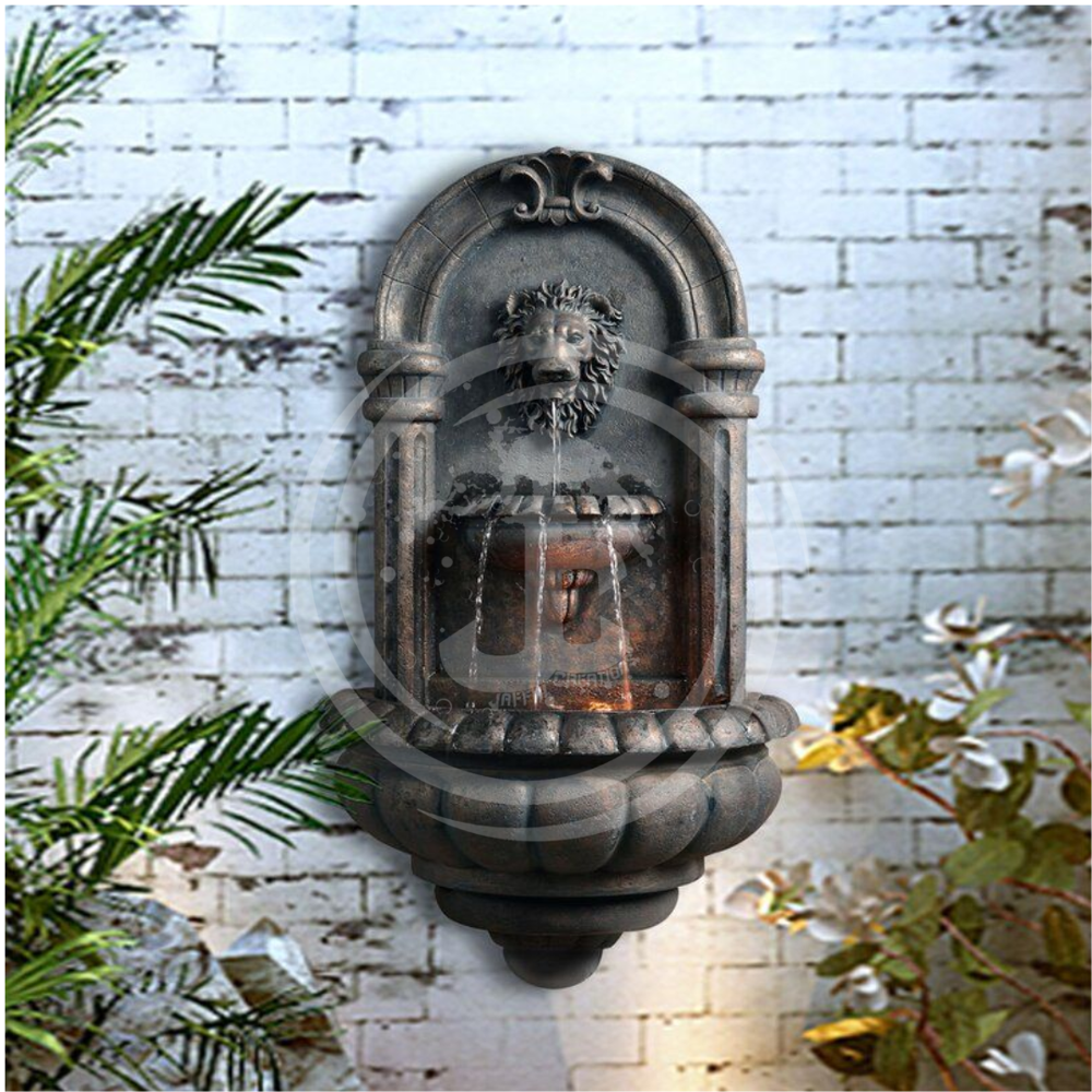 LION FACE  FOUNTAIN WALL IN FRP