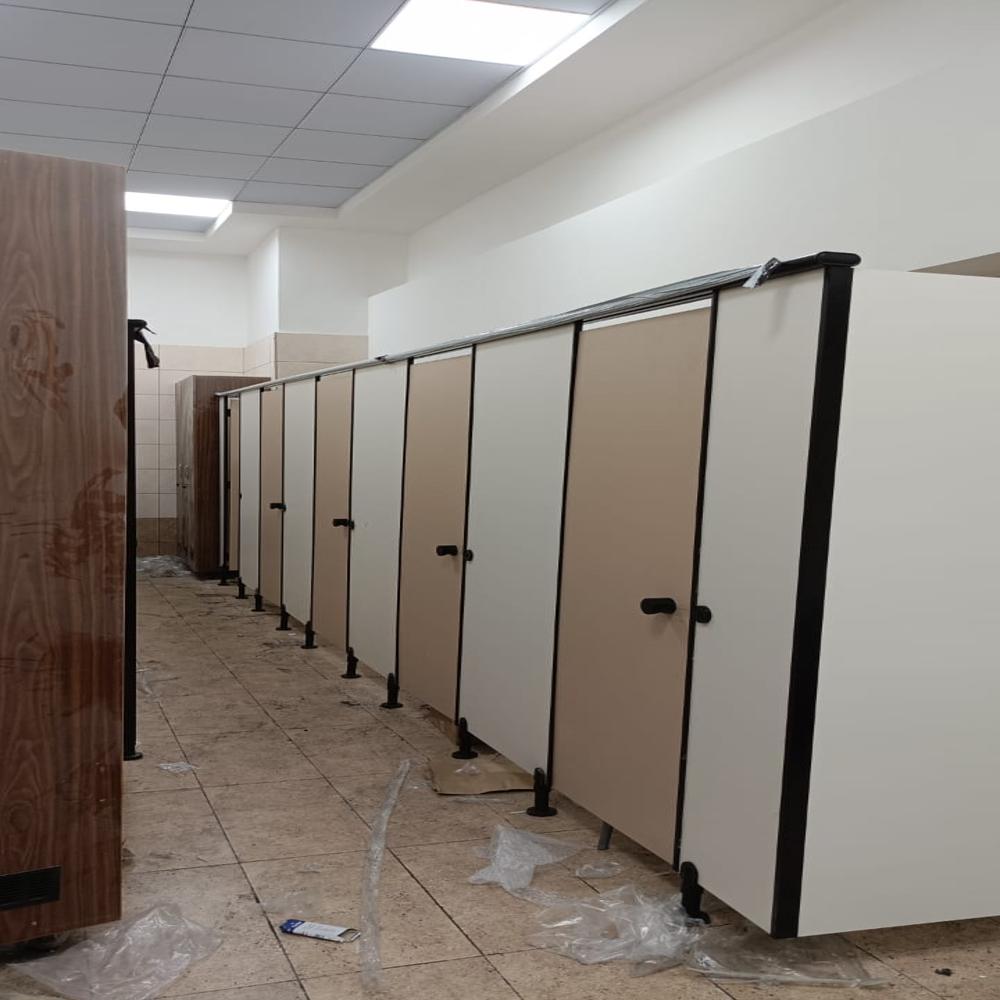 Commercial Rectangular Toilet Cubicle