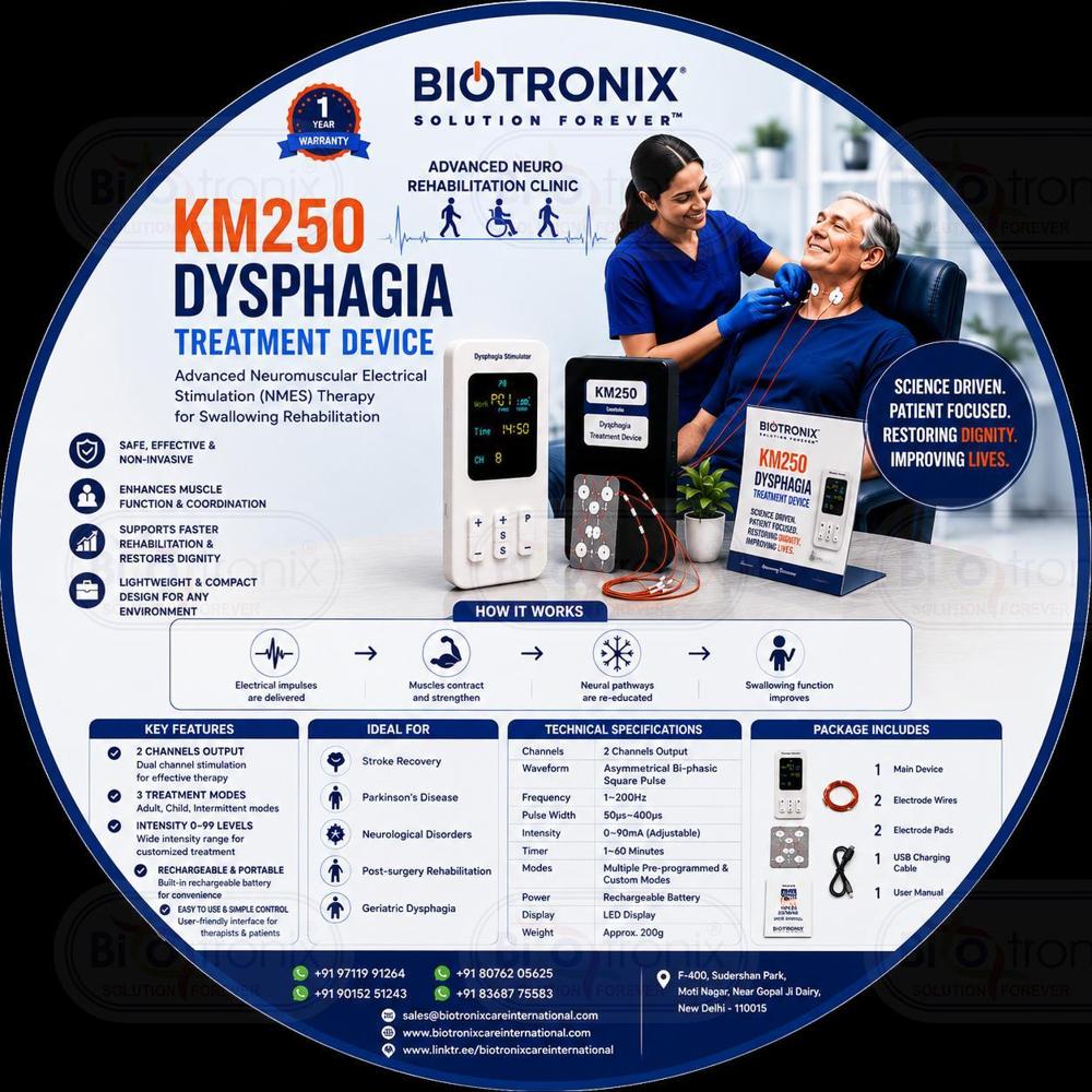 Dysphagia Treatment Device for Physiotherapy