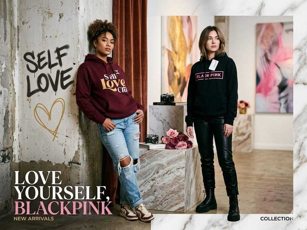 Ladies Hoodie Sweatshirts