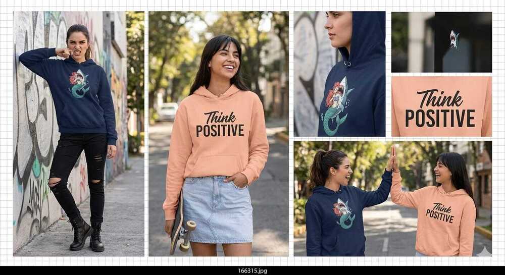 Ladies Hoodie Sweatshirts