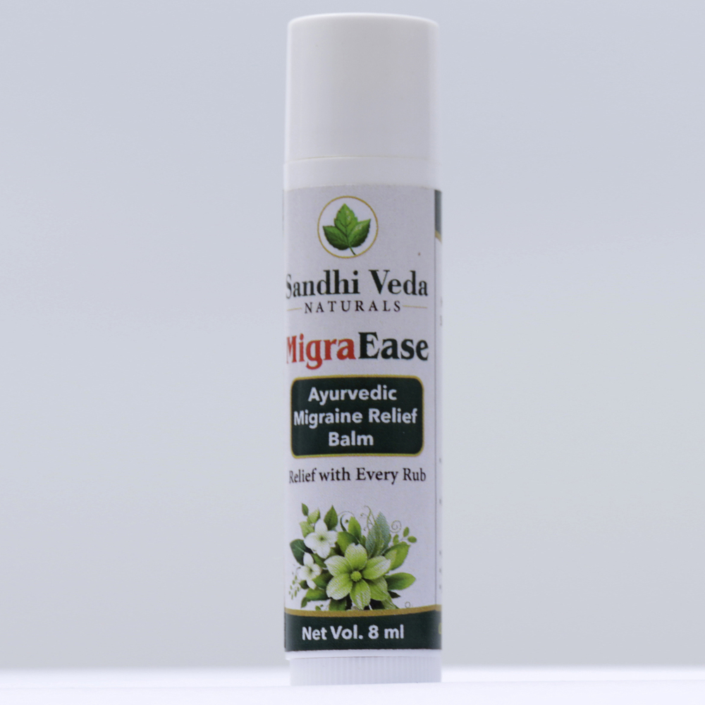 8ml MigraEase Ayurvedic Migraine Relief Balm