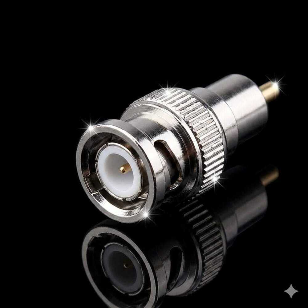 BNC male to female connector