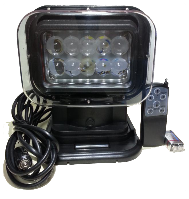Revolving search light