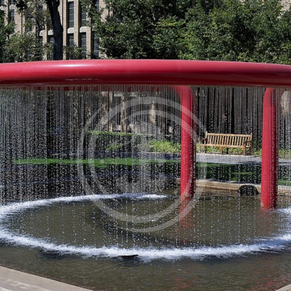 Curved String Fountain