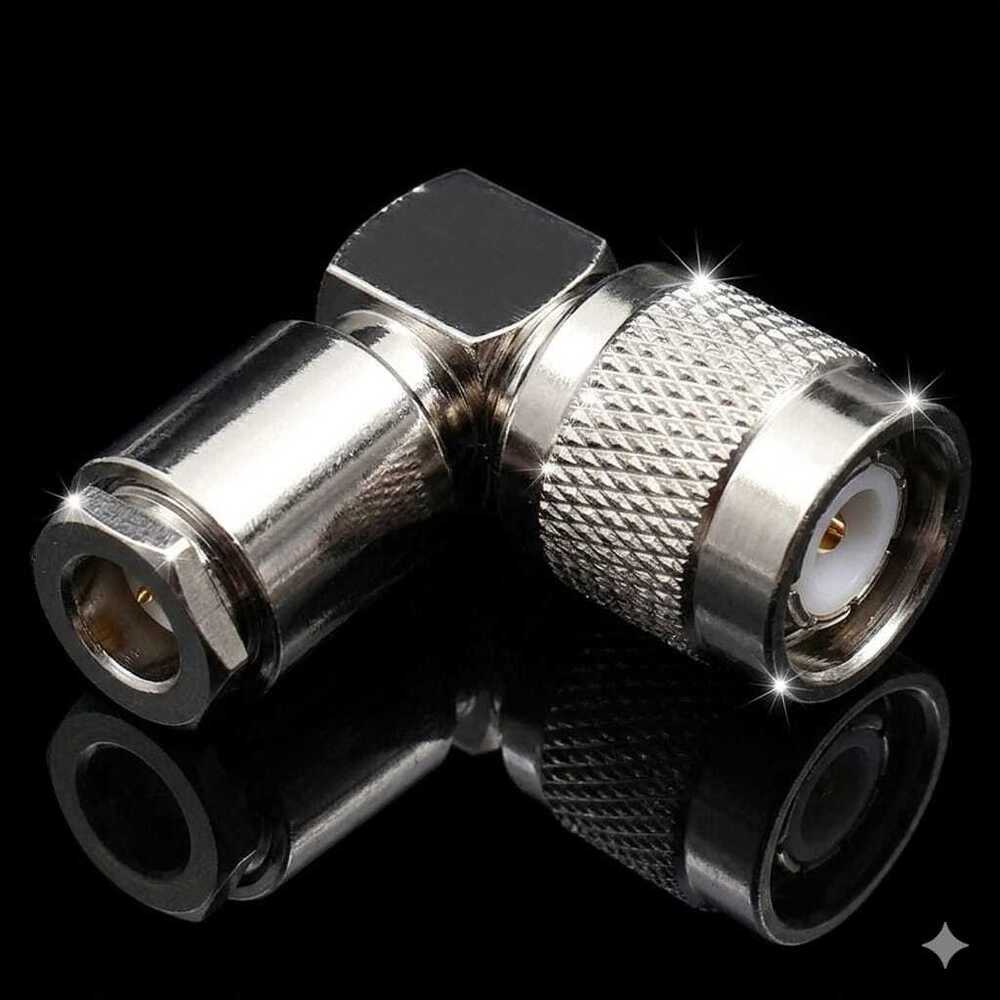 Tnc Male Crimp Type Right Angle