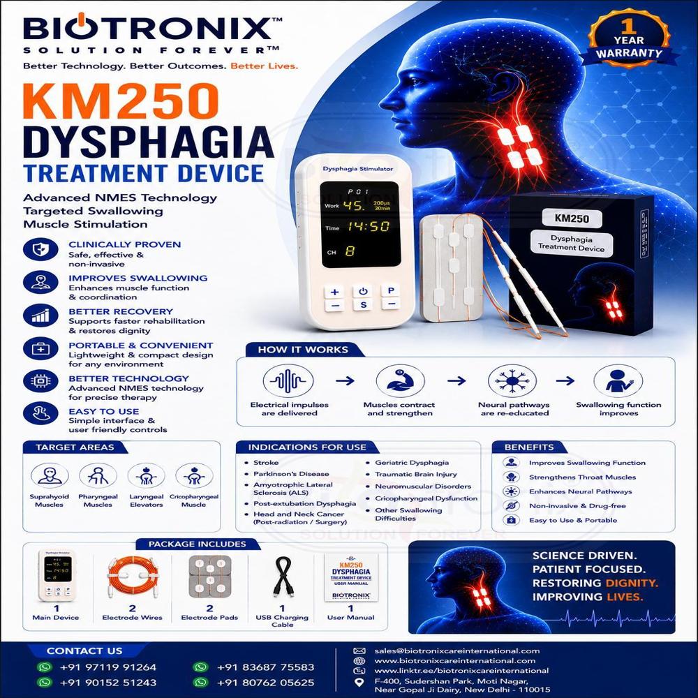 Neuromuscular Dysphagia Stimulation Device