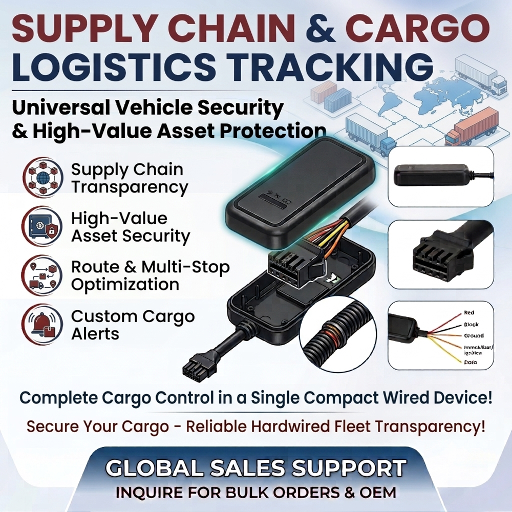 Mini Gps Tracker - 50x30x20 Mm, Black | 9-80v Power Source, 5 Meter Gps Accuracy, Gsm/gprs Communication, For Vehicle Tracking & Location Monitoring