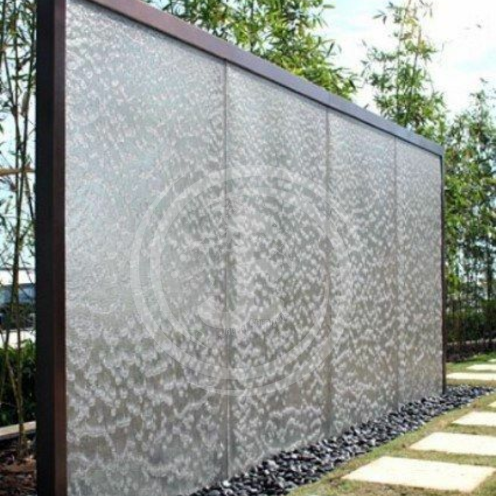 Glass Waterfall Fountain