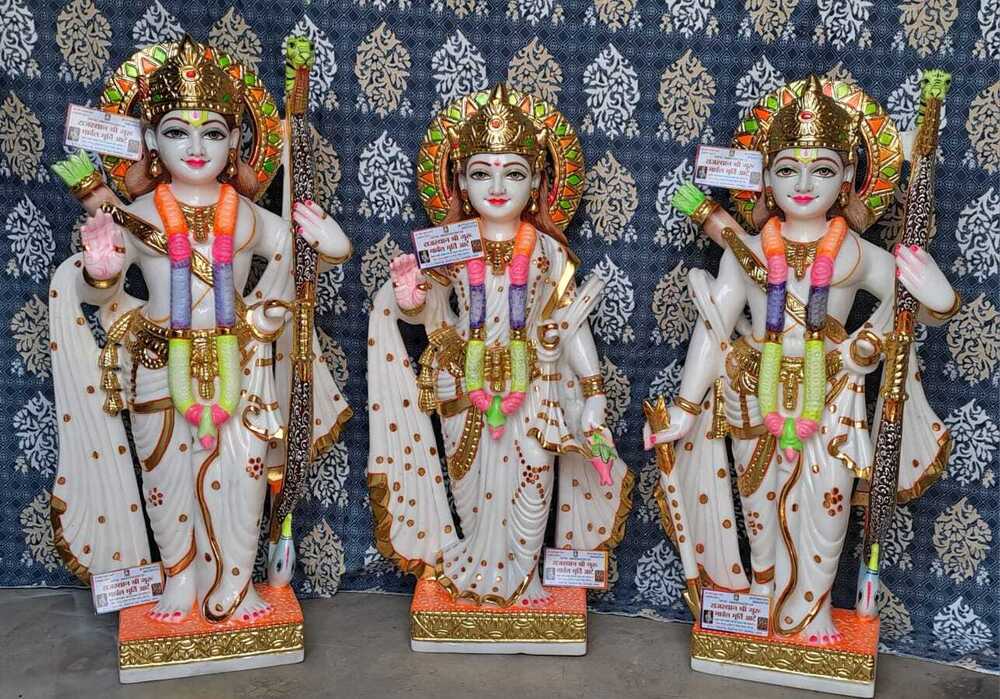 Marble Ram Darbar Statue