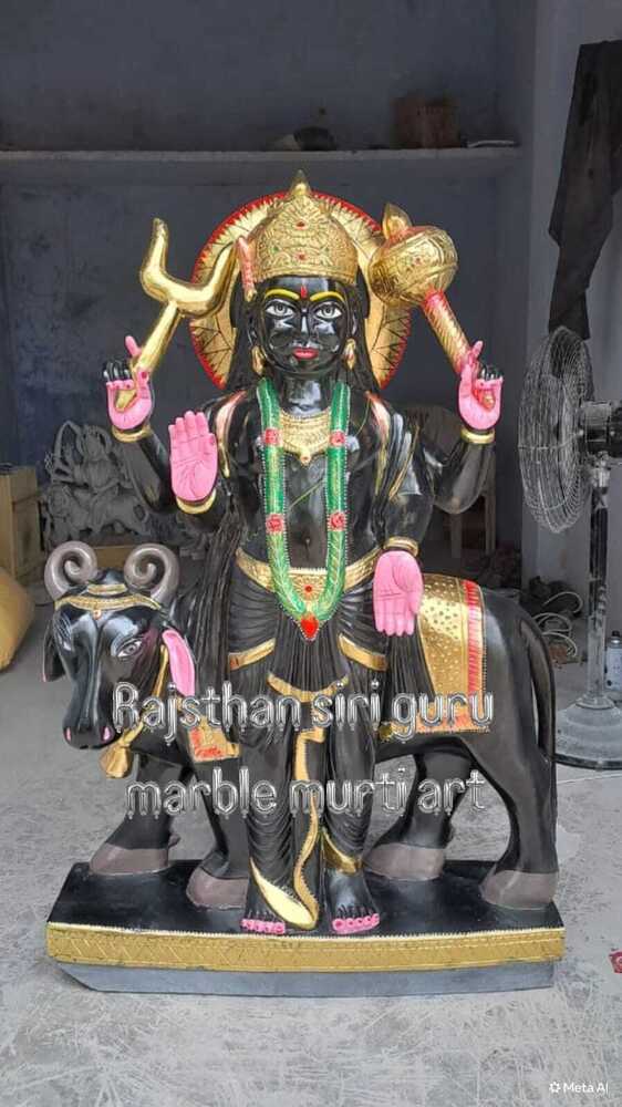 Marble Shani Dev Statue