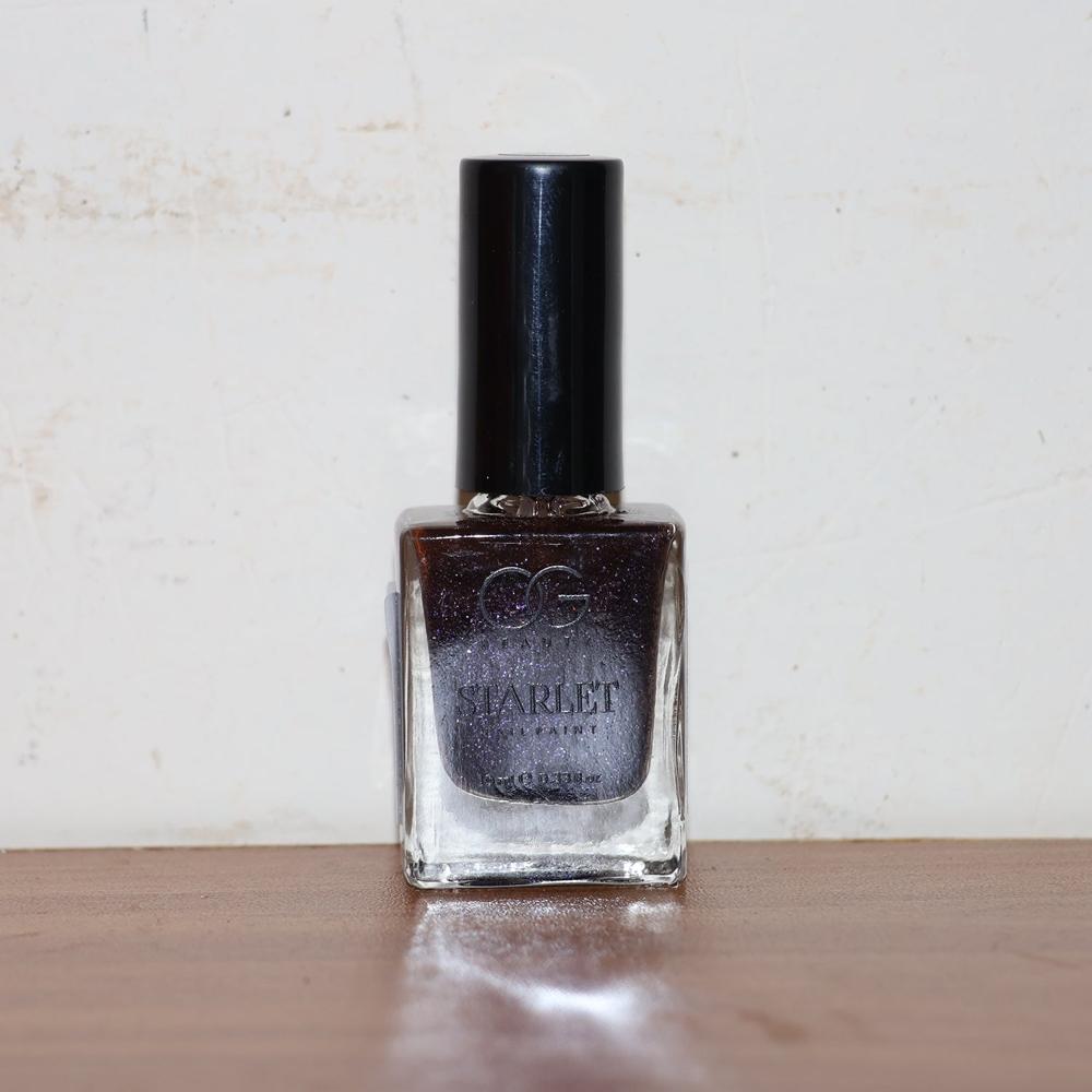 Og Beauty Purple Dazzle Starlet Glitter Nail Paint (10 Ml / 1 Pc) - Application: As Per Product Requirement