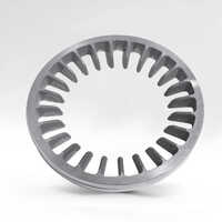 Stainless Steel End Ring - Coating Type: None / Can Be Custom Coated