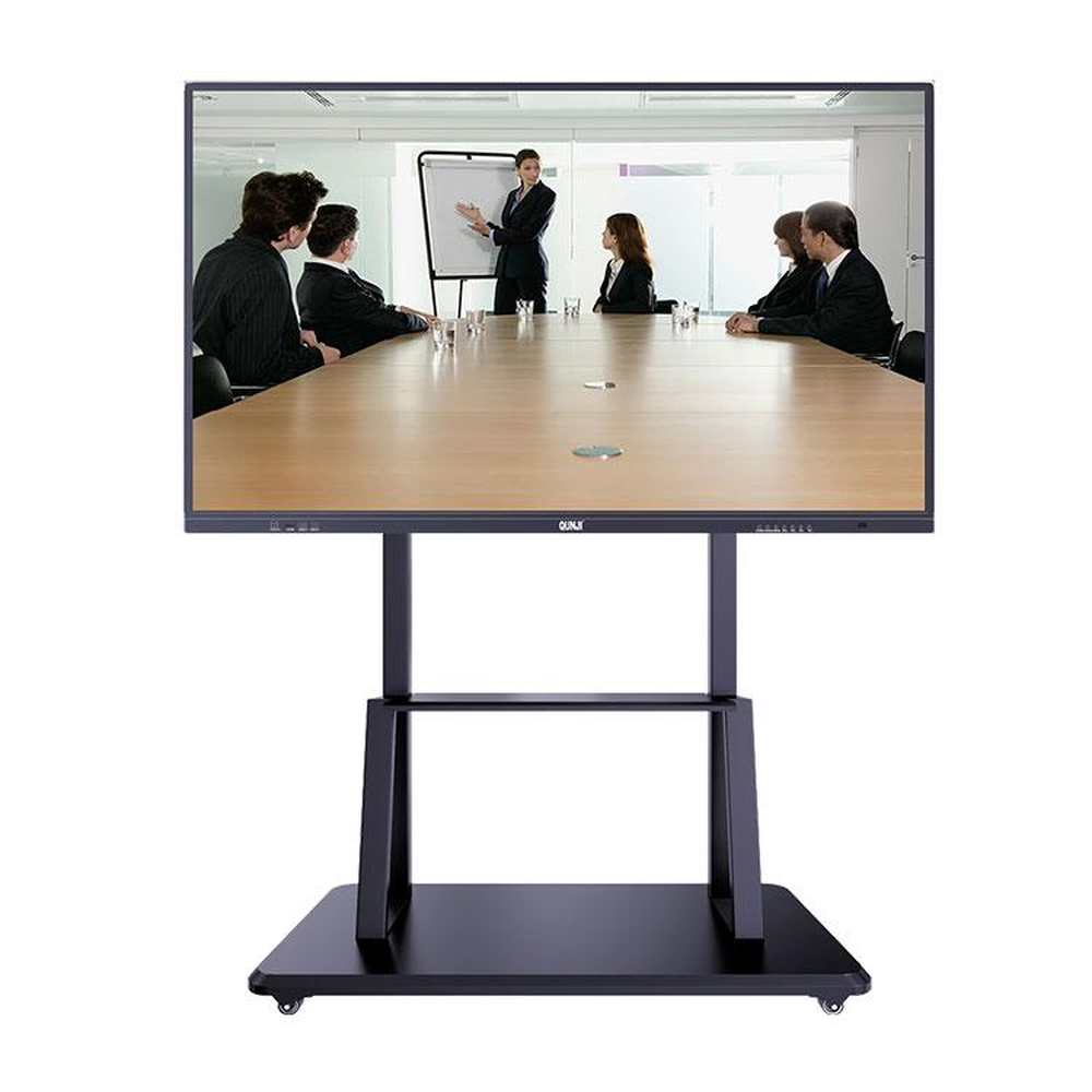 Uniq 100" Interactive Flat Panel Display - Assembly: Wall Mount / Mobile Floor Stand