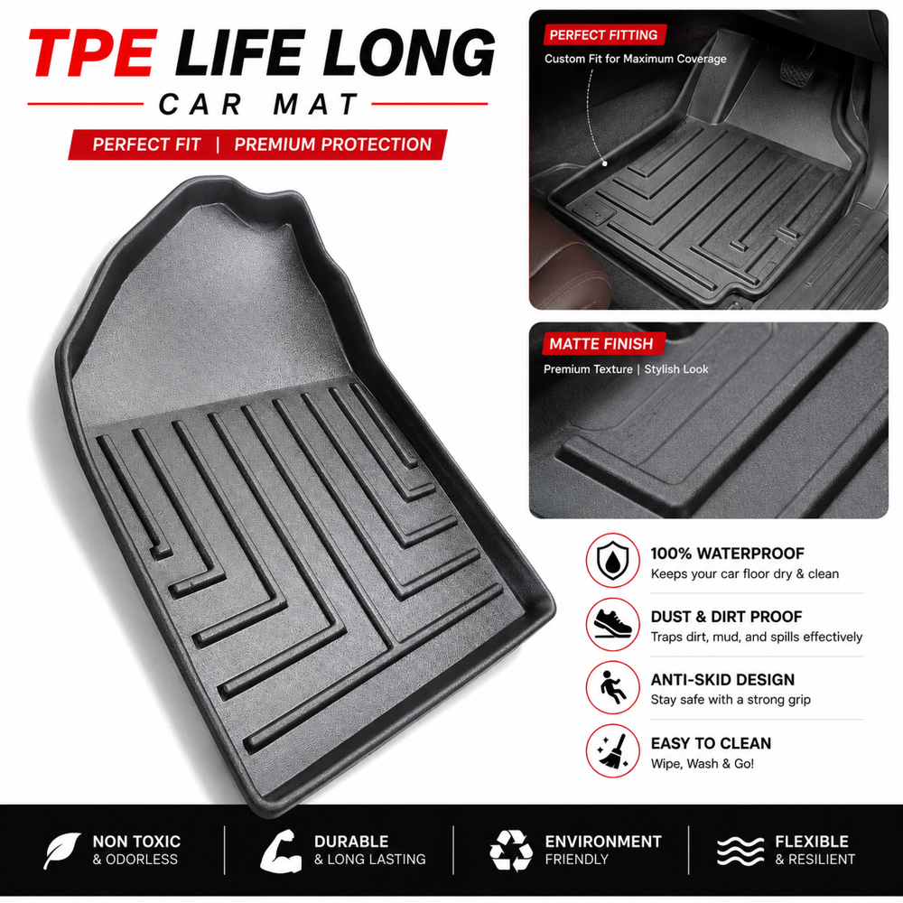 Windsor Ev Tpe Car Mat - Installation Type: Self