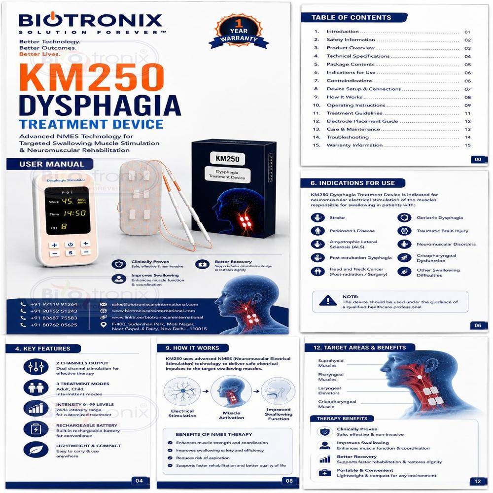 Digital Swallow Therapy Device for Dysphagia