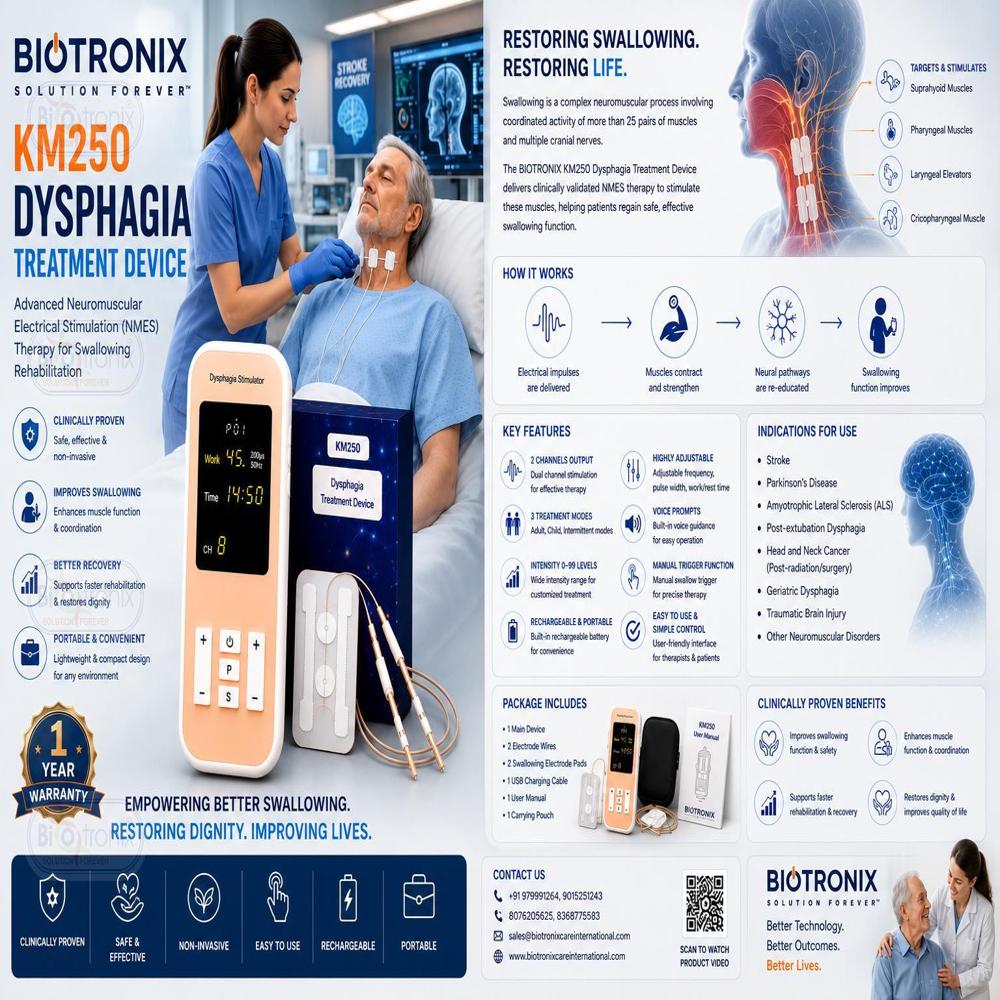 Digital Swallow Therapy Device for Dysphagia