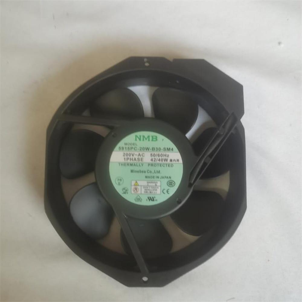 NMB-MAT 5915PC-20W-B30-SM4 200V AC 42/40W 12038mm Ball Bearing Industrial Axial Cooling Fan