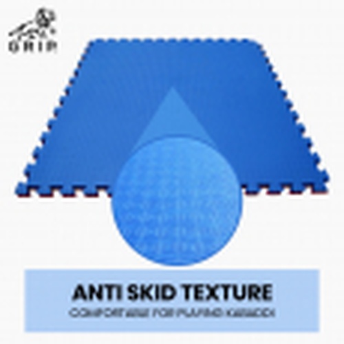 Grip Interlocking Mats for Kabaddi 1 Meter x 1 Meter, with 20mm, 25mm, 30mm, 35mm, 40mm Thickness