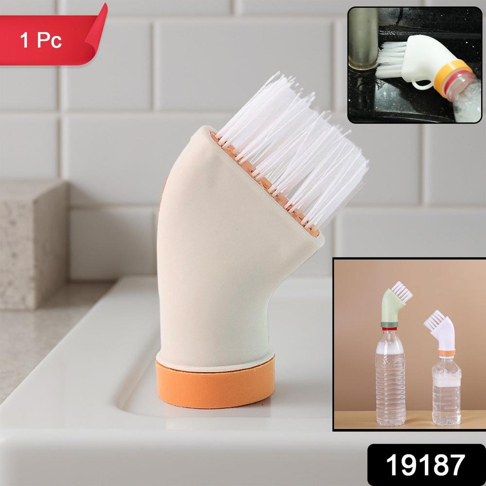 Multipurpose Bottle-Attachable Cleaning Brush For Kitchen And Bathroom (1 Pc) - Application: As Per Product Requirement