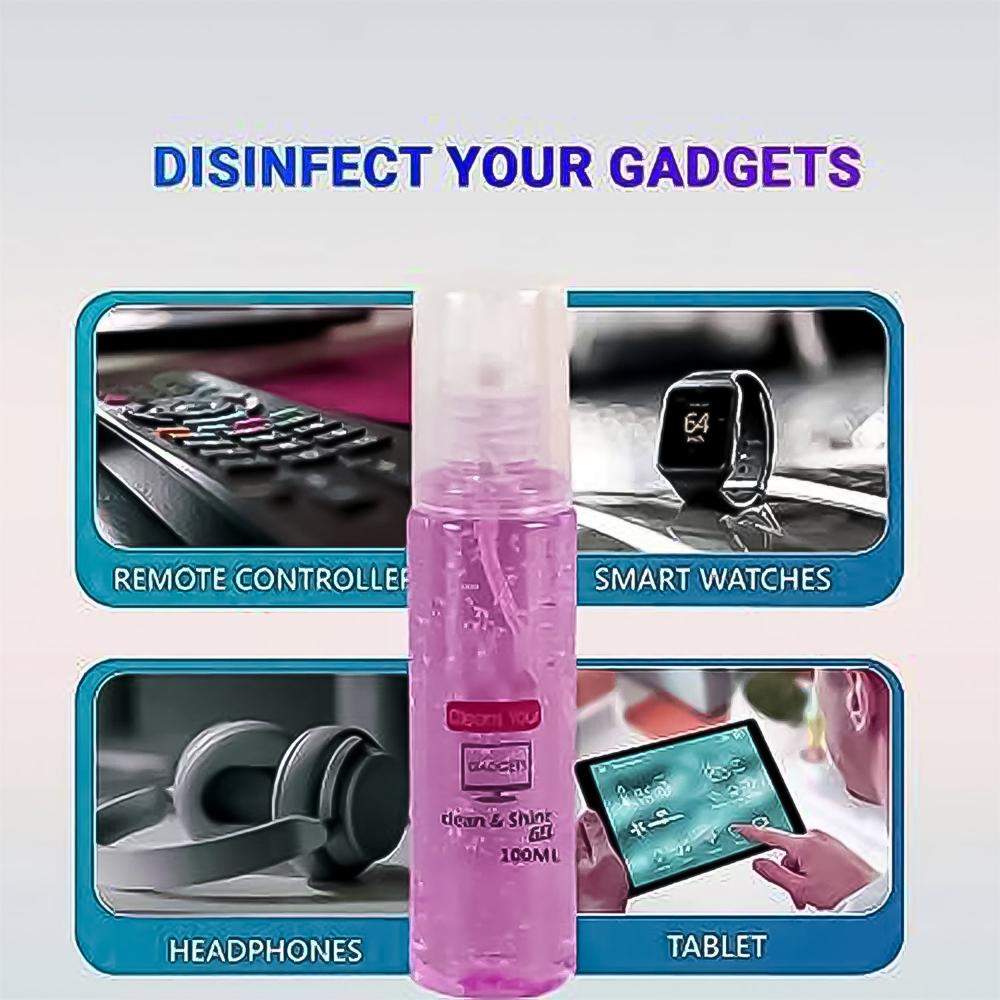 Liquid Gadget Gel Solution to Clean Mobile