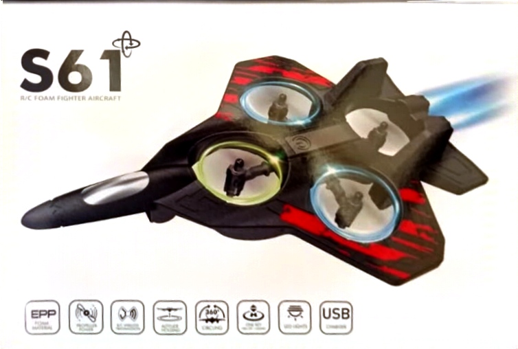 S61 RC Foam Fighter Aircraft Drone