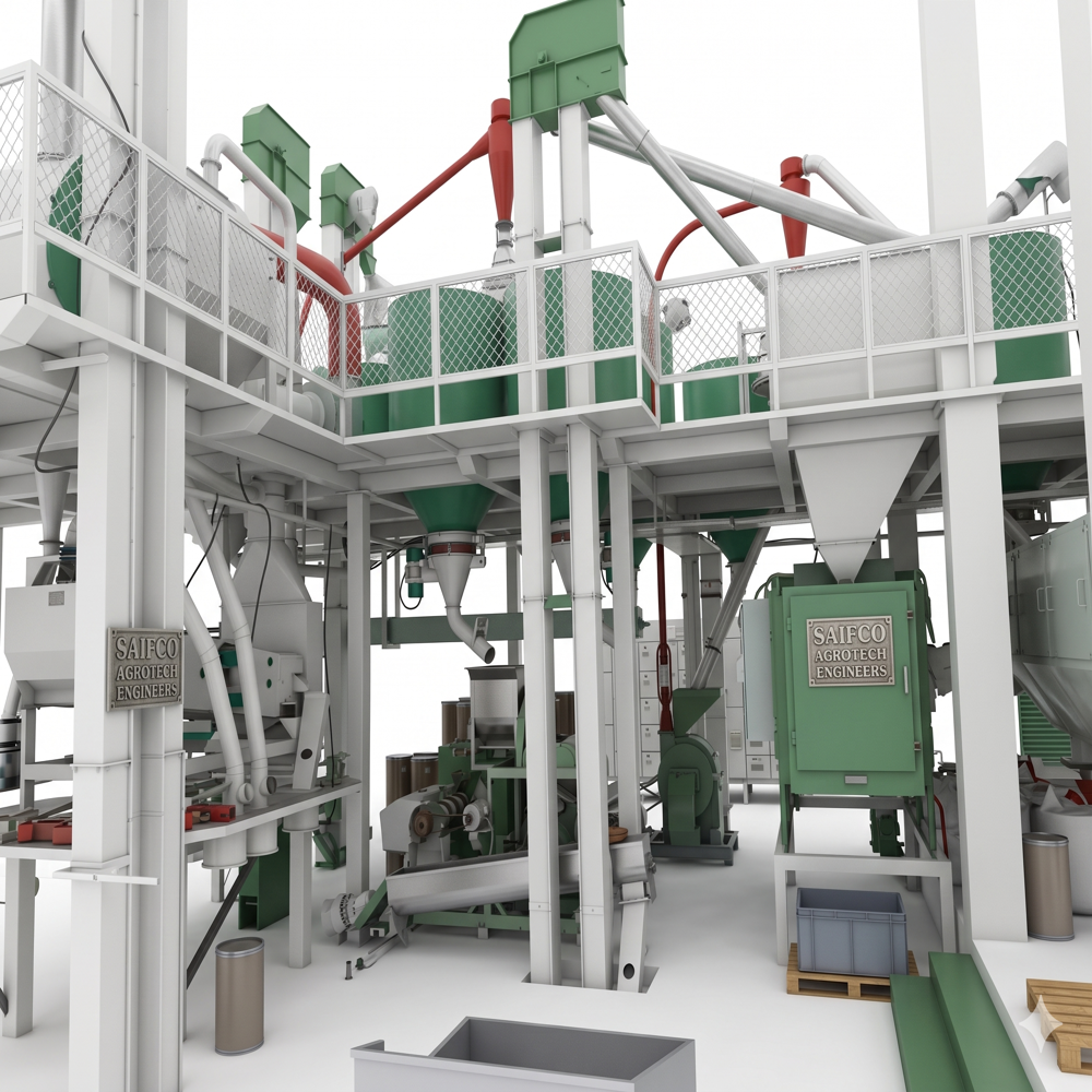  Roller Flour Mill Machinery