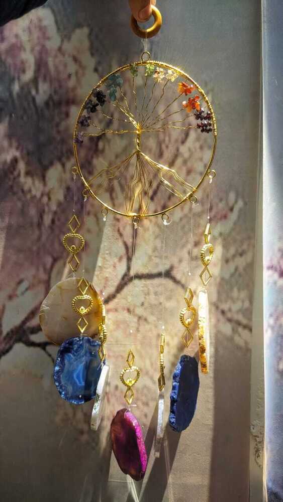 Ceramic Agate Wind Charms