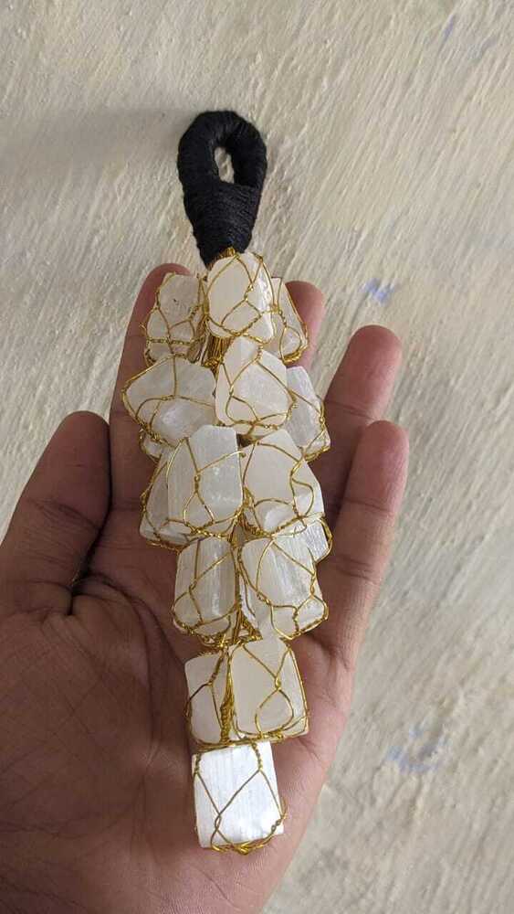 Selenite Door Hanging 16 Chips