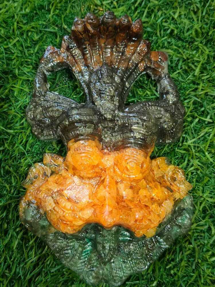 Copper Keerthi Mukudu Crystal Decor