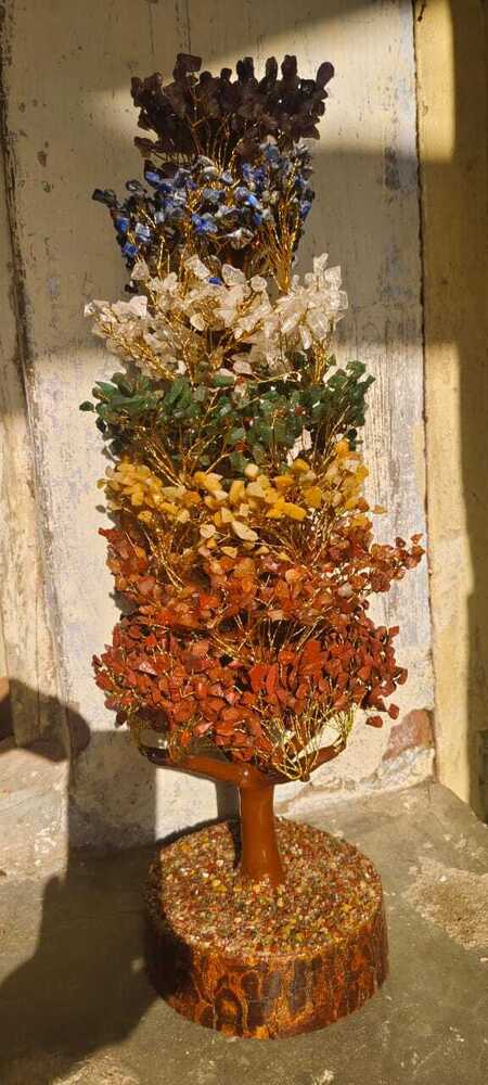 7 Chakra Crystal Gemstone Tree 3000 Beads